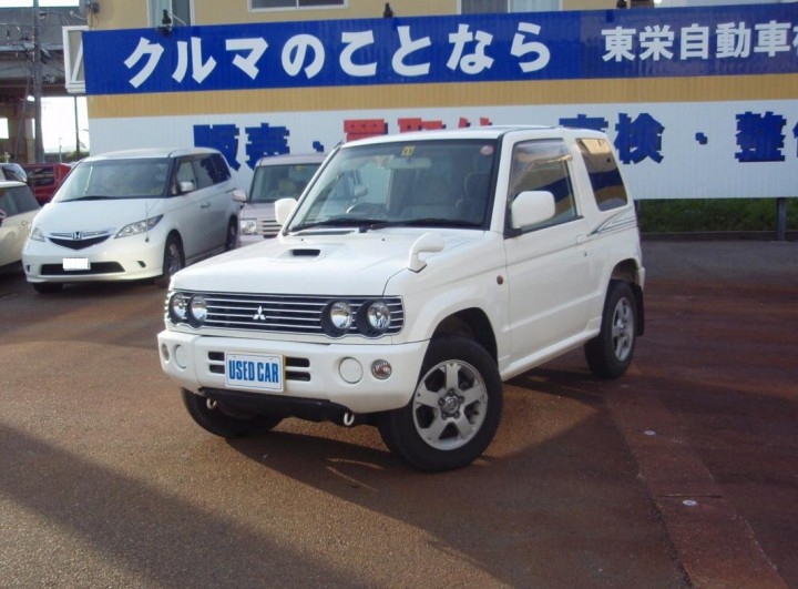 軽のクロカン4WD、パジェロミニ入庫!